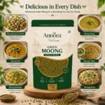 Annora Fresh Green Moong Beans (Whole Green Gram) | Premium Quality | Unpolished | High Protein & Fiber | 1 kg - Image 3